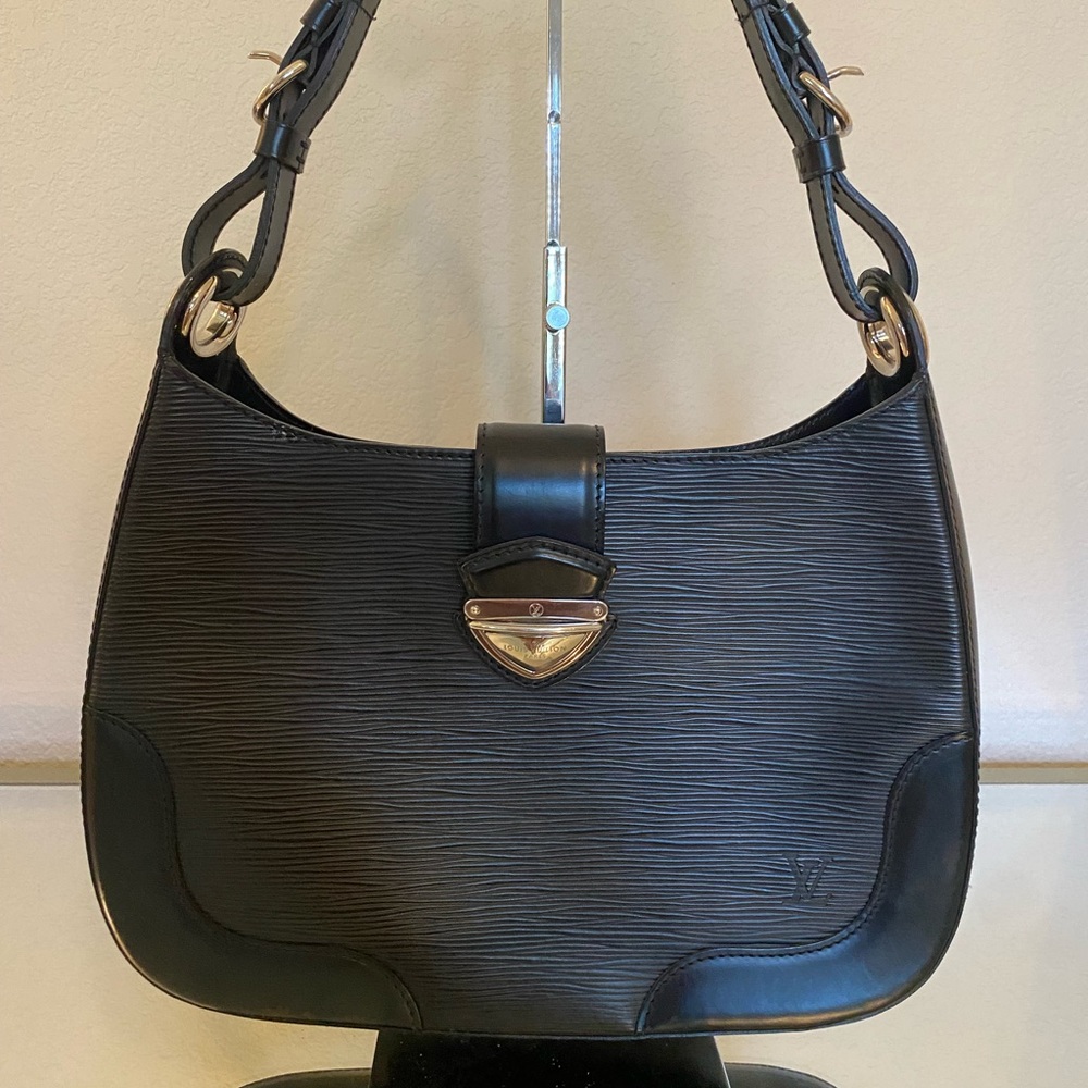 COPY - Louis Vuitton Epi Musette Bagatelle custom painted bag